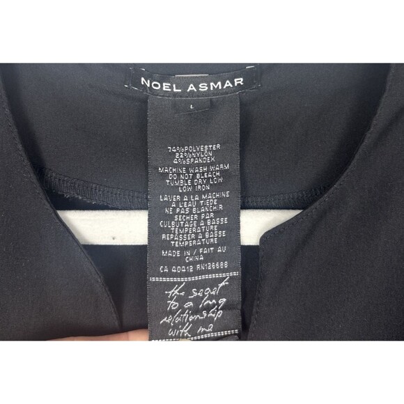 Noel Asmar Activewear Ellis Tunic Relaxed Fit Pockets Women Size L Spa Uniform - Picture 3 of 7